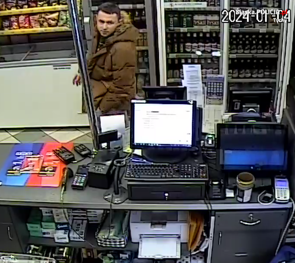Złodziej wkładów do papierosów elektronicznych jest poszukiwany przez policję!