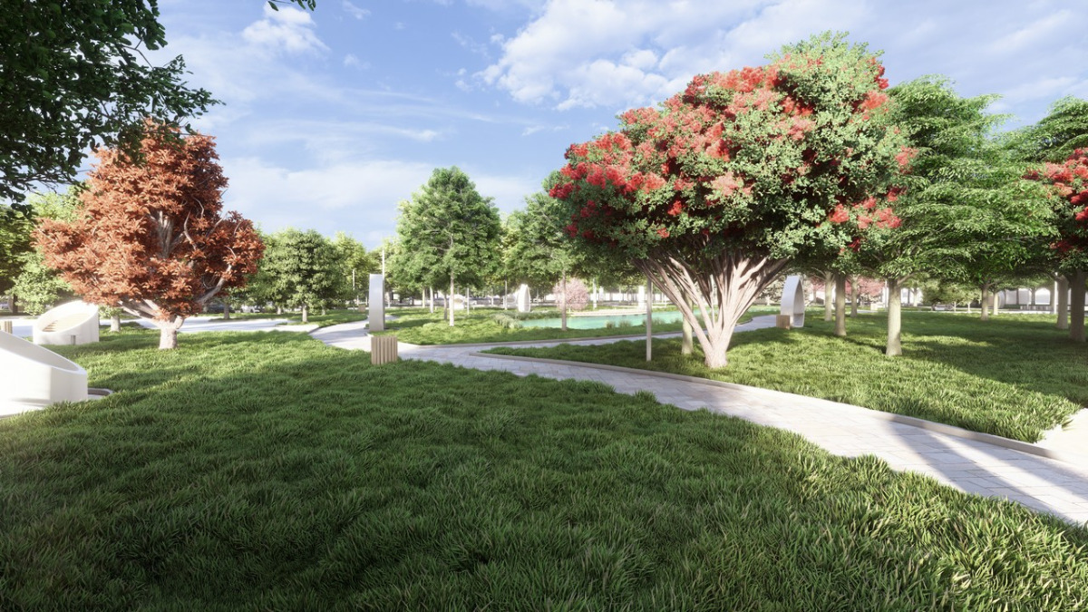 Park będzie miejscem wypoczynku i rekreacji dla mieszkańców