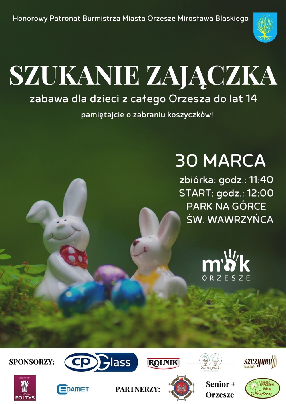 Poszukiwania wielkanocnego zajączka!