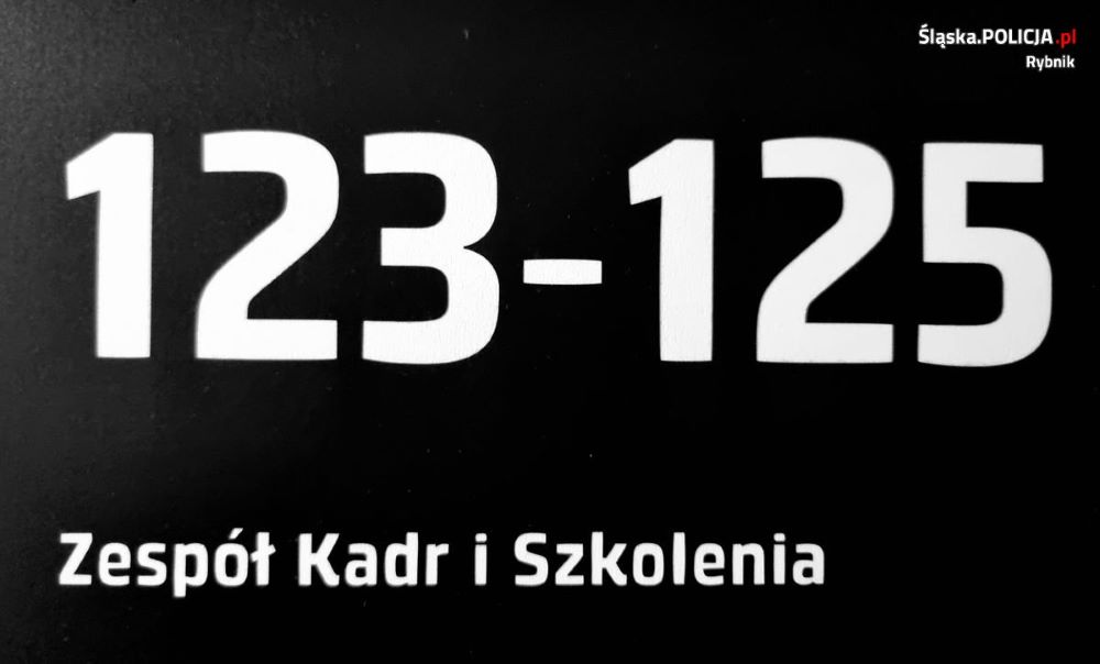Jesteś zainteresowany służbą w Policji? Informacje możesz zdobyć na rybnickiej komendzie