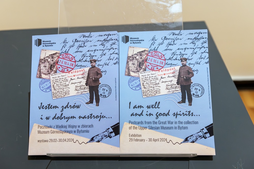 "Jestem zdrów i w dobrym nastroju" - wystawa pocztówek z frontu