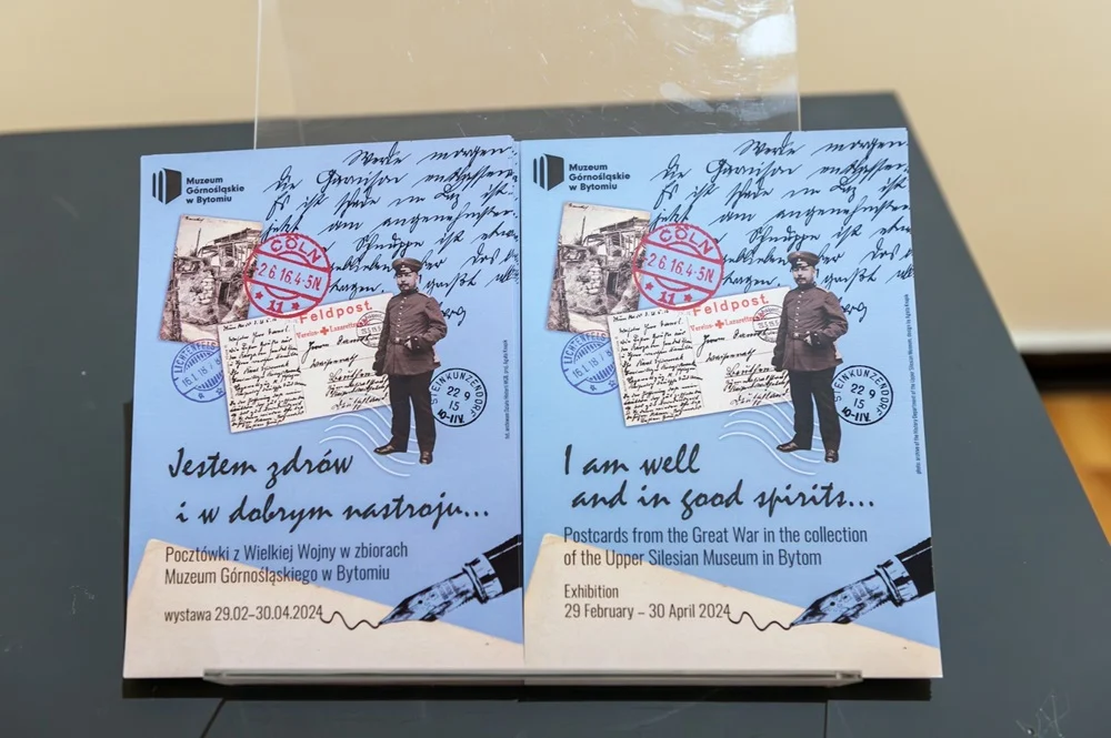 "Jestem zdrów i w dobrym nastroju" - wystawa pocztówek z frontu
