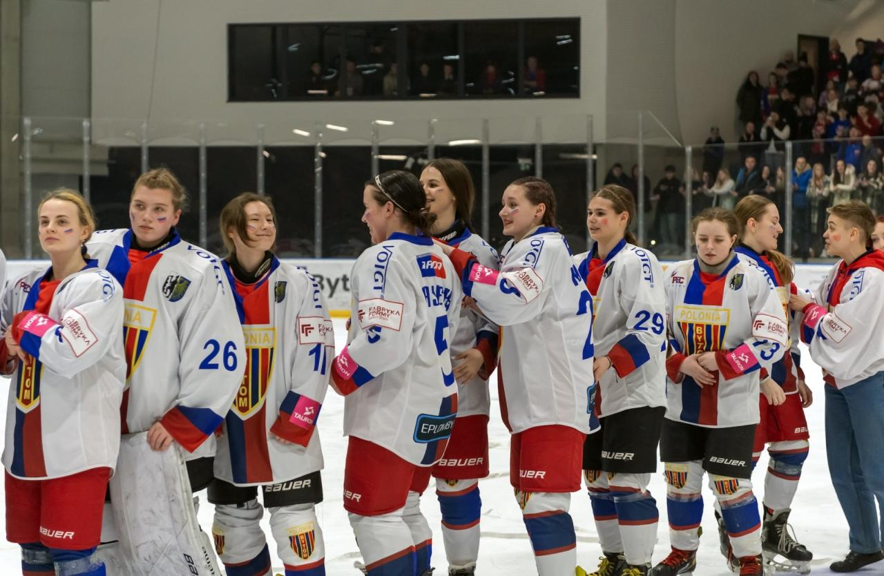 Hokeistki Polonii Bytom mistrzyniami Polski 19