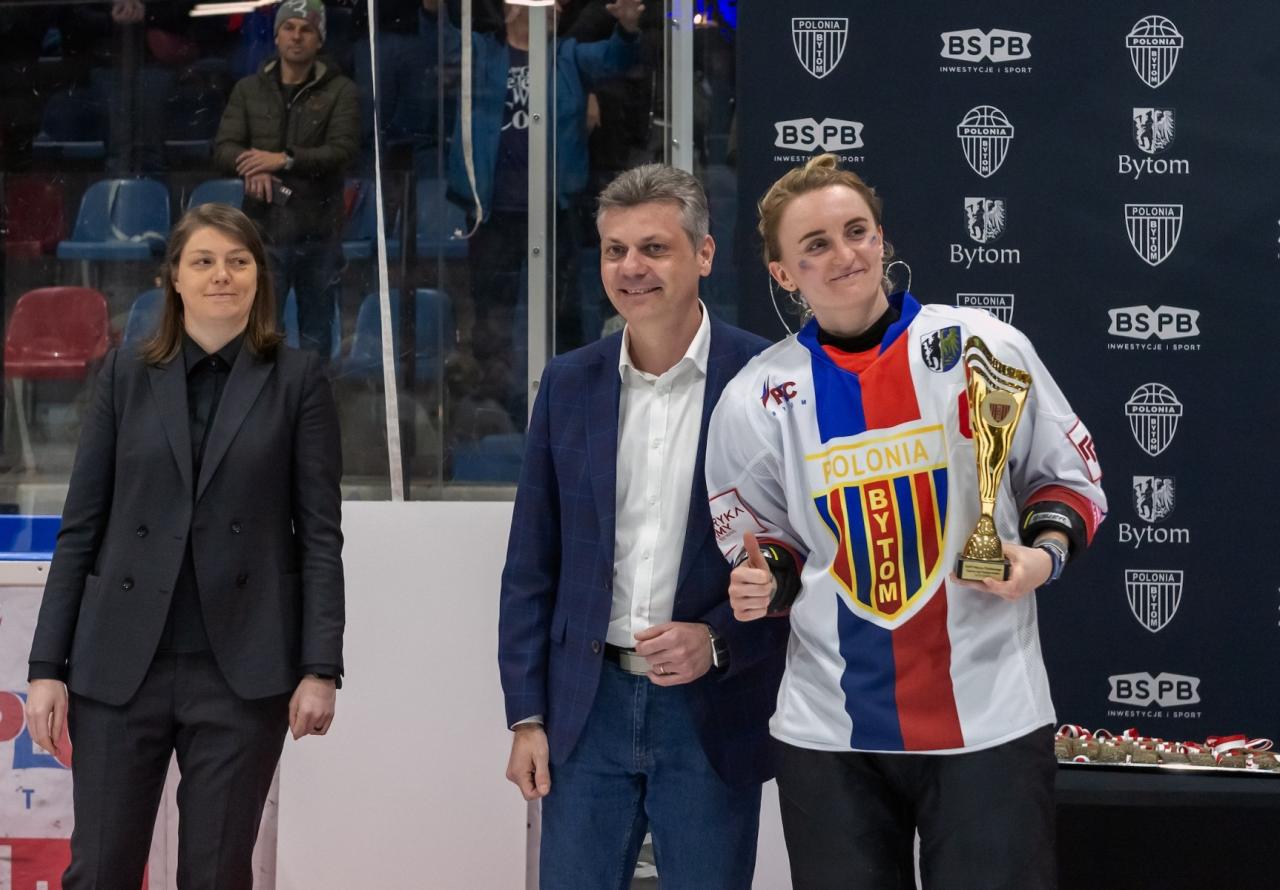 Hokeistki Polonii Bytom mistrzyniami Polski 27