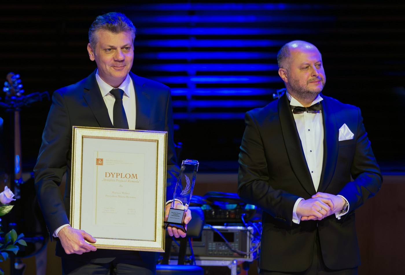 Nagroda "Spolegliwy Przyjaciel Rzemiosła" dla prezydenta Mariusza Wołosza