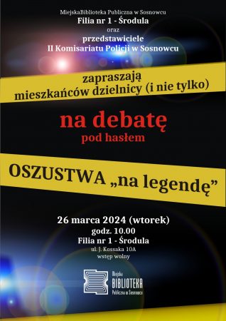 Oszustwa „na legendę”- spotkanie z policjantami