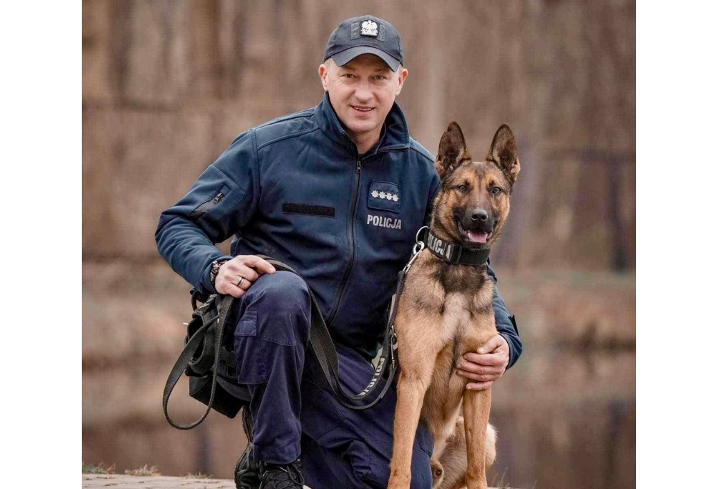 Sosnowiecka policja ma nowego, czworonożnego funkcjonariusza