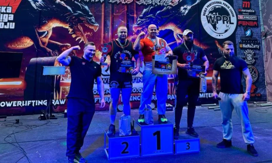 Siłacz z Sosnowca prezentował się podczas Mistrzostw Europy