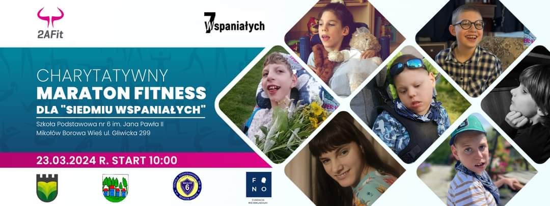 Przed nami Charytatywny Maraton Fitness dla 7 Wspaniałych