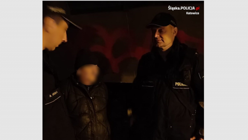 Katowiccy policjanci skontrolowali miejsca, gdzie przebywają osoby bezdomne