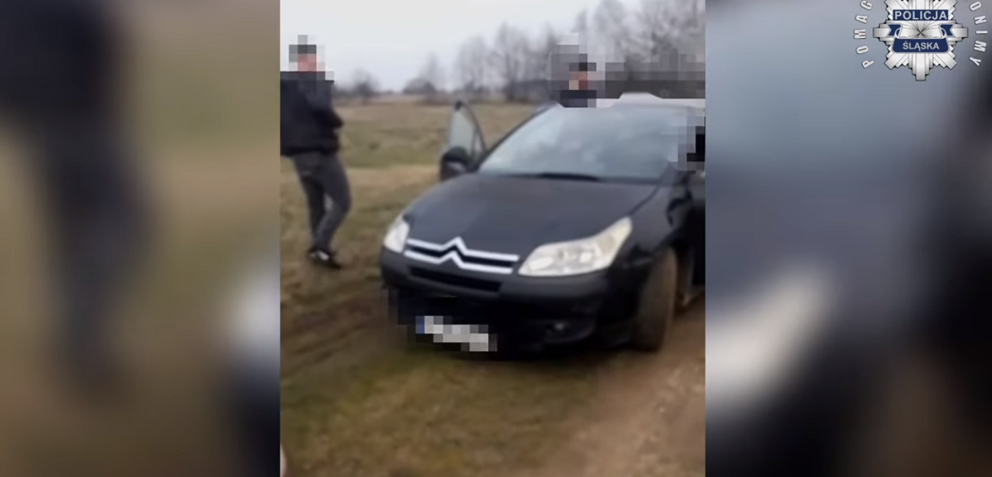 Szybka reakcja policji zapobiegła ustawce pseudokibiców na autostradzie [FILM]