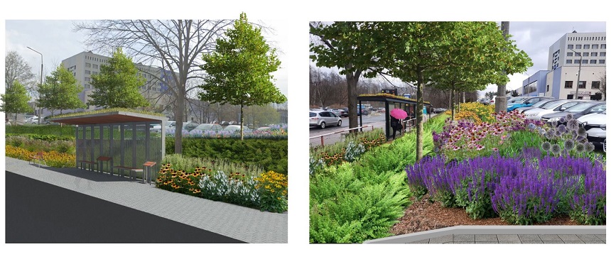 Katowice: Jeszcze w tym roku powstaną zielone przystanki mierzące jakość powietrza