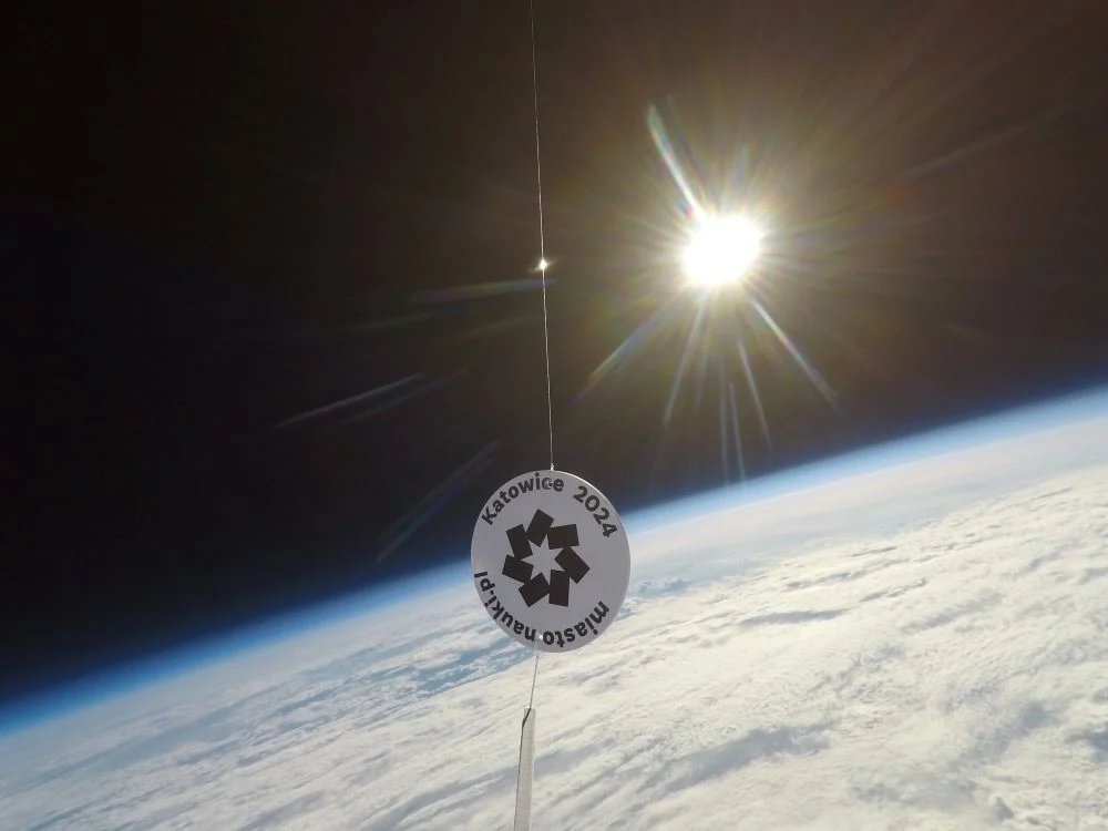 Wypuszczono balon w stratosferę! Tydzień kosmiczny w Katowicach Mieście Nauki 2024