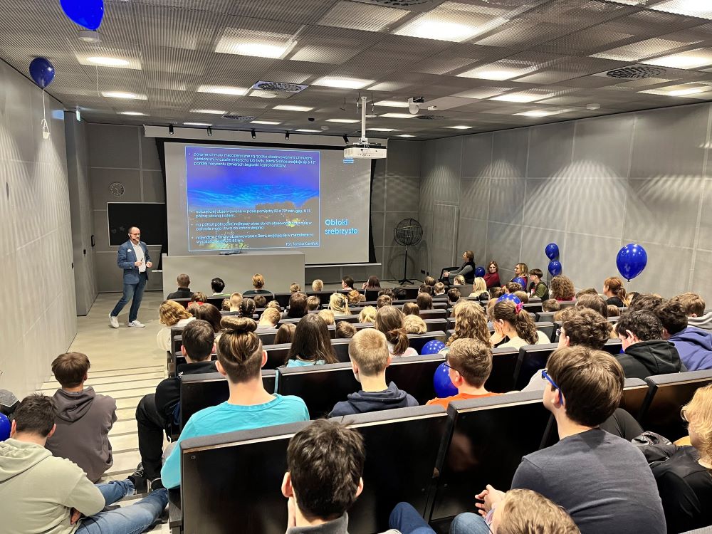 Wypuszczono balon w stratosferę! Tydzień kosmiczny w Katowicach Mieście Nauki 2024