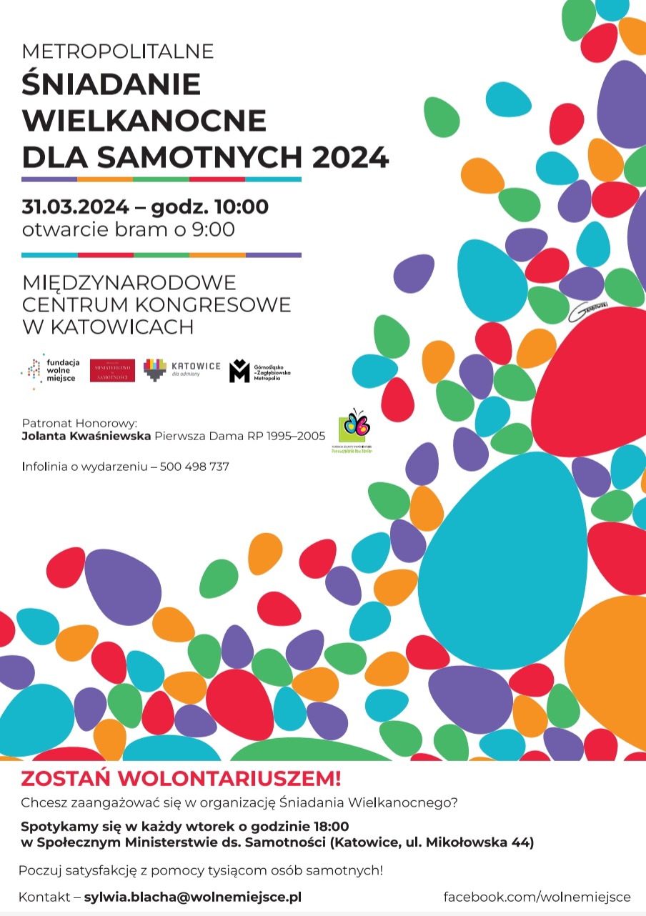 Przed nami Metropolitalne Śniadanie Wielkanocne dla Samotnych 2024!