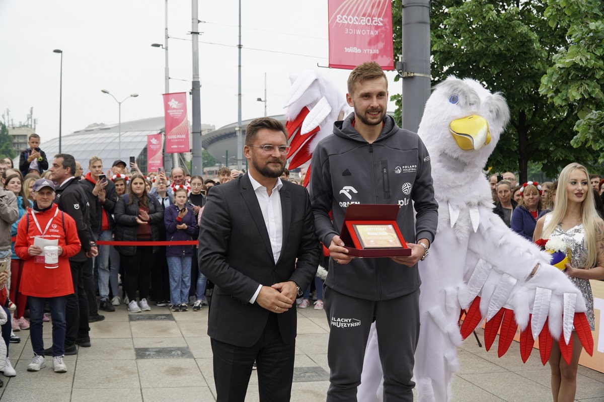 Kolejne nazwiska w katowickiej Alei Gwiazd Siatkówki!
