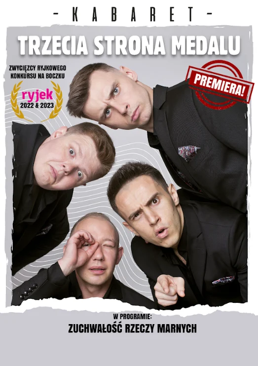 Kabaret Trzecia Strona Medalu wystąpi w Katowicach!