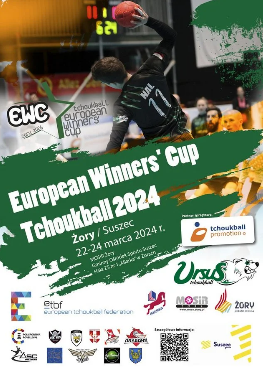 W Żorach odbędą się Klubowe Mistrzostwa Europy w Tchoukballu