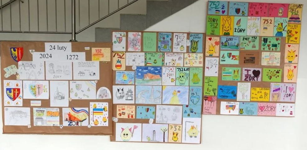 Żory: Stworzyli kilkadziesiąt przepięknych kartek urodzinowych dla Miasta!