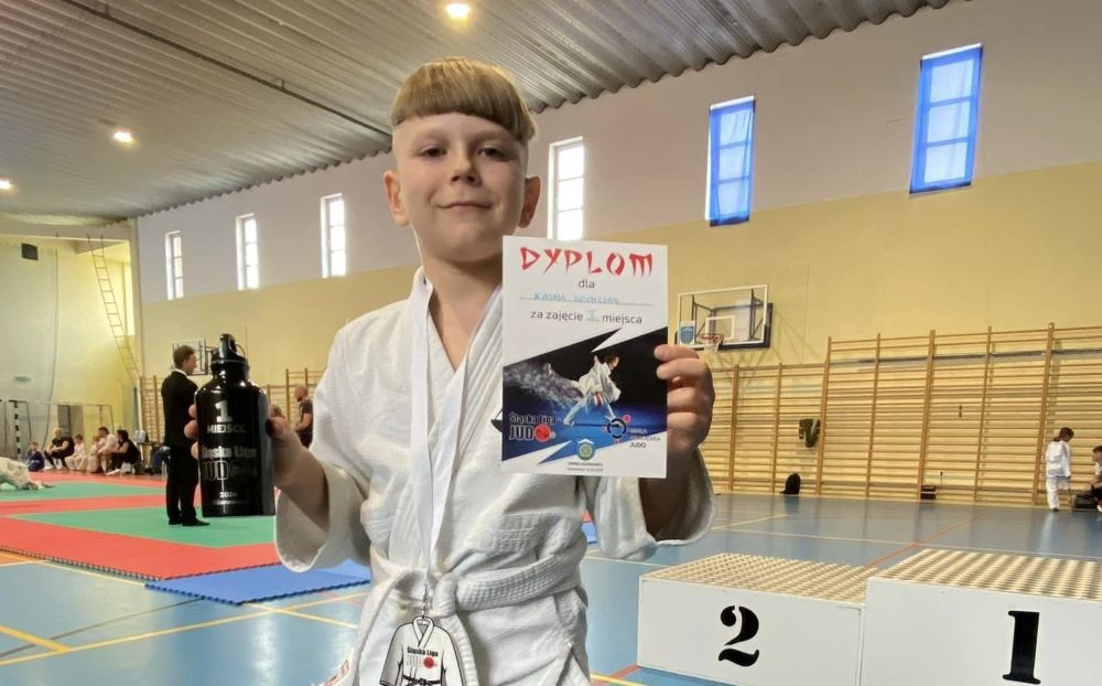 Młody chorzowianin ze złotym medalem w Judo!