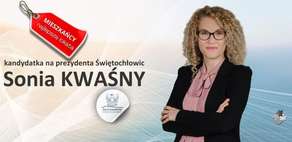 Sonia Kwaśny kolejną kandydatką na prezydenta Świętochłowic