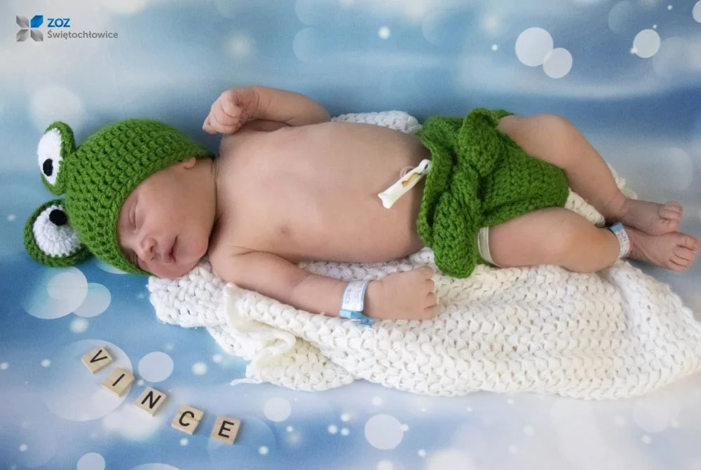 Mały Vincent setnym dzieckiem urodzonym w Świętochłowicach