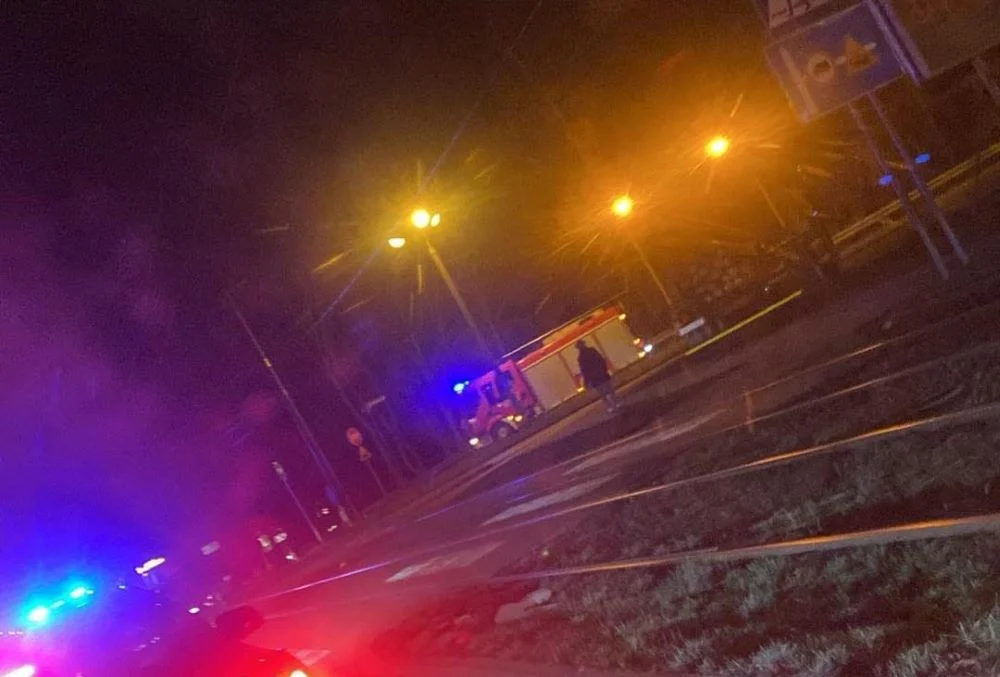 Kolizja na skrzyżowaniu ulic Bytomskiej i Stawowej