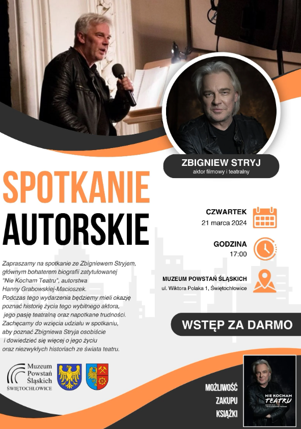 Spotkania autorskie w Świętochłowicach. Poznaj gości Muzeum Powstań Śląskich