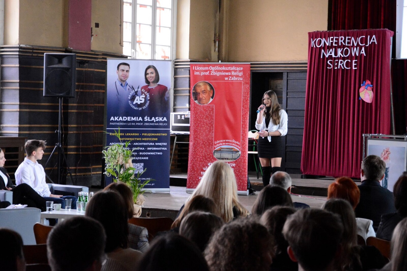 Konferencja popularno-naukowa pn. "Serce" odbyła się dzisiaj w zabrzańskiej "Jedynce"