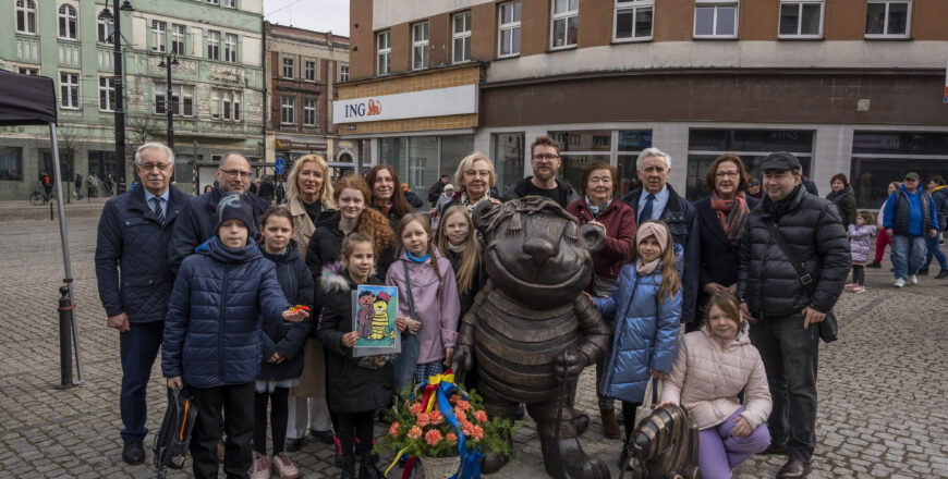 Tygrysek z bajek Janoscha stanął na placu Wolności [FOTO]
