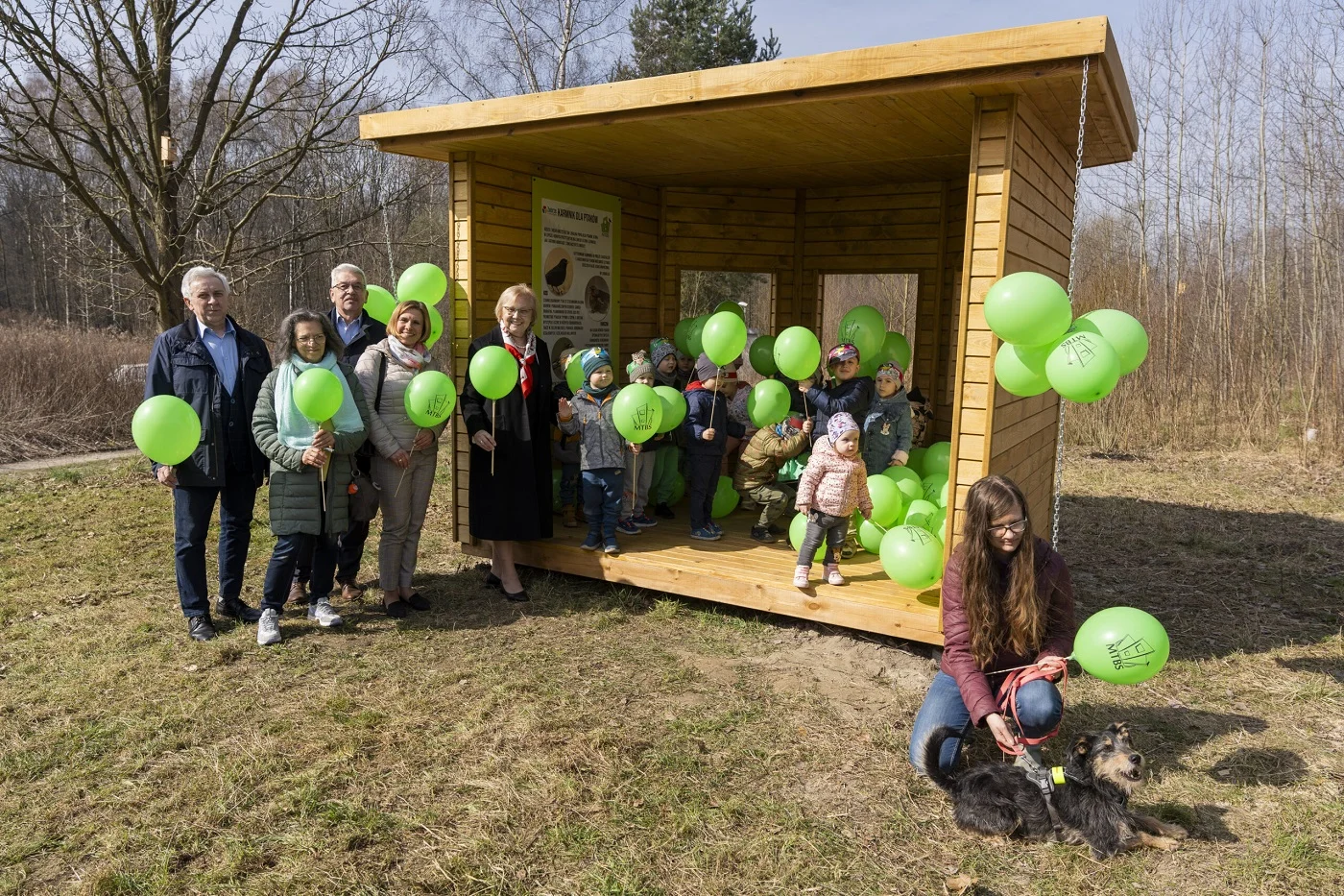 W Kończycach otwarto czatownię ornitologiczną!