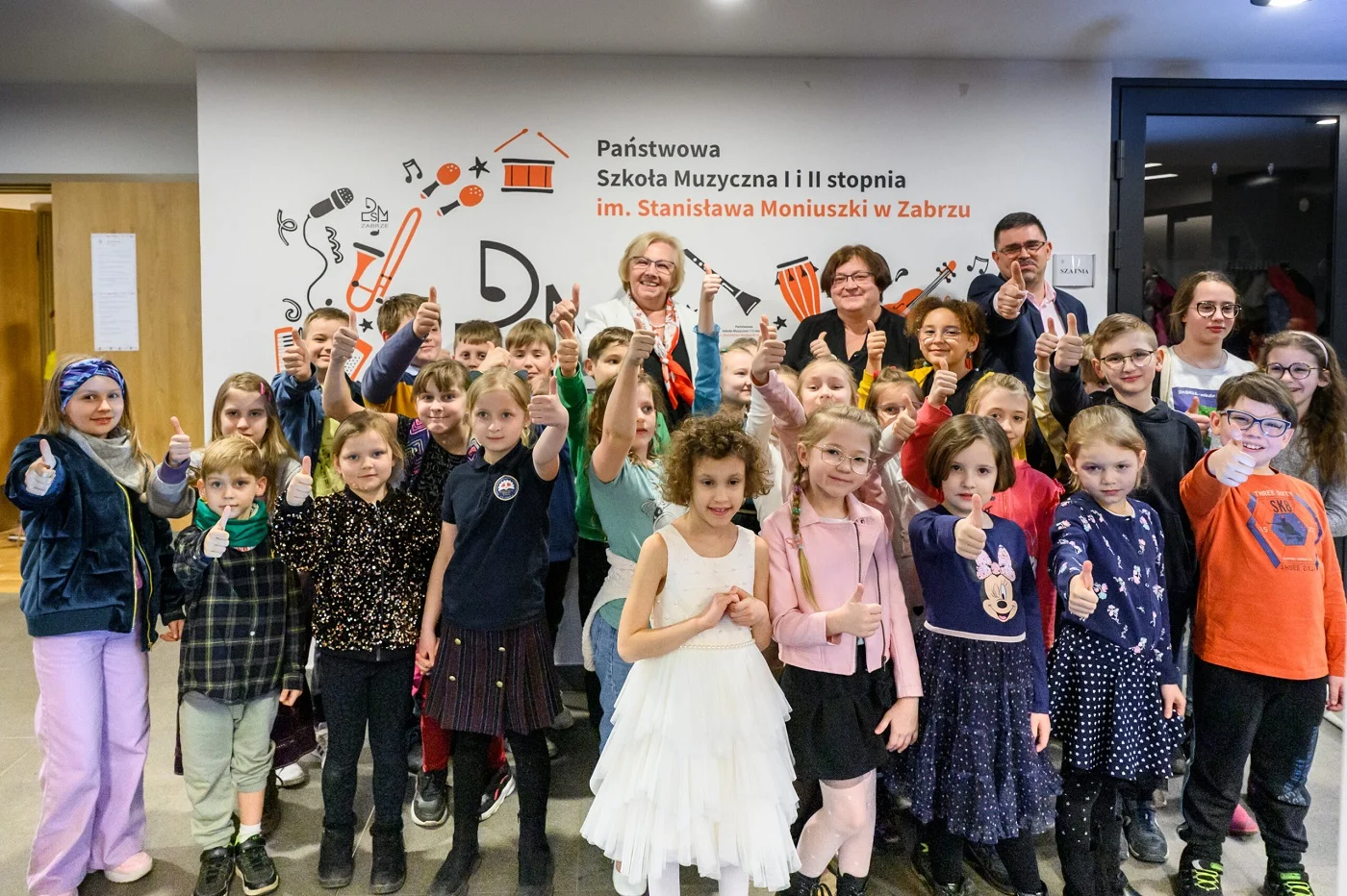 Zabrze: W Państwowej Szkole Muzycznej im. Stanisława Moniuszki odsłonięto mural