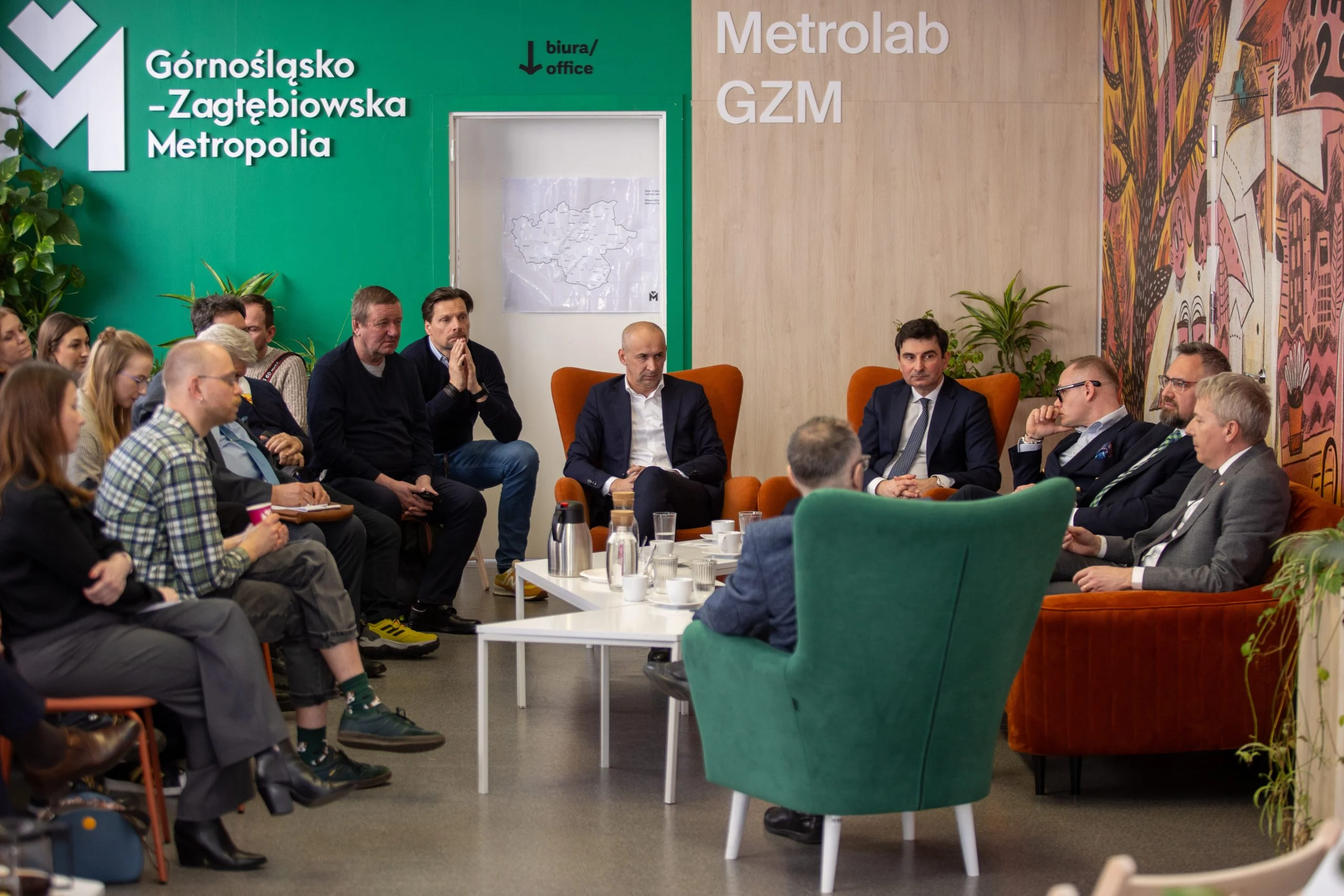 Dyskusja o przyszłości GZM w Kato Science Corner