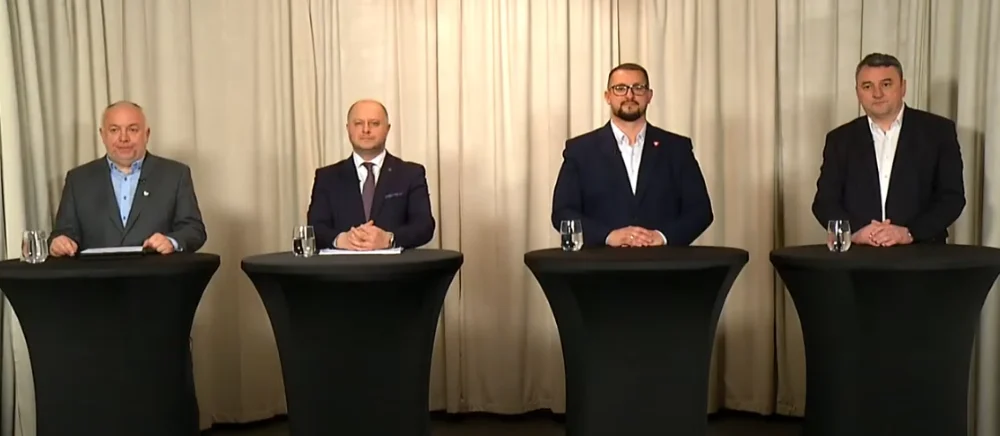 Debata prezydencka 2024. O co zapytano kandydatów na prezydenta Rudy Śląskiej?
