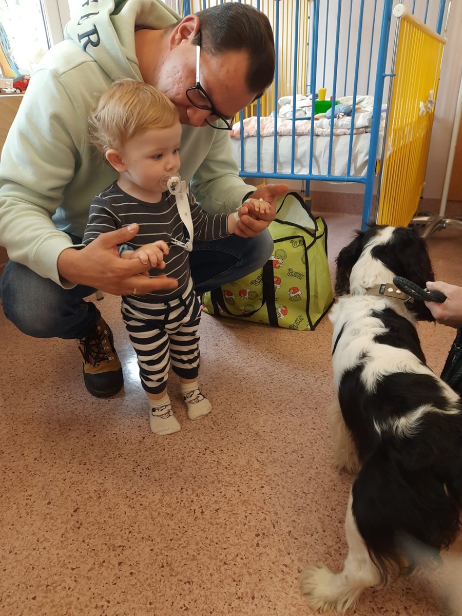 Dogoterapia w rudzkim szpitalu 10