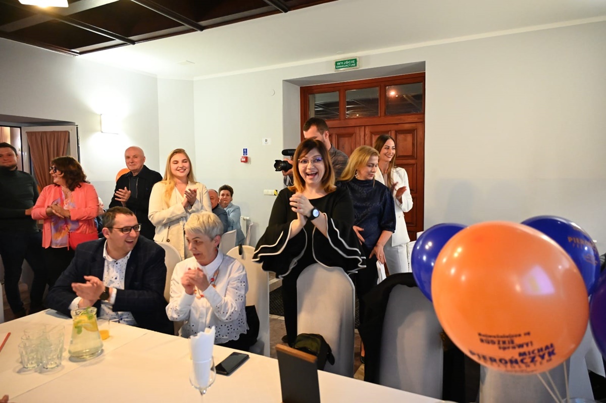Wieczór wyborczy Michała Pierończyka 12