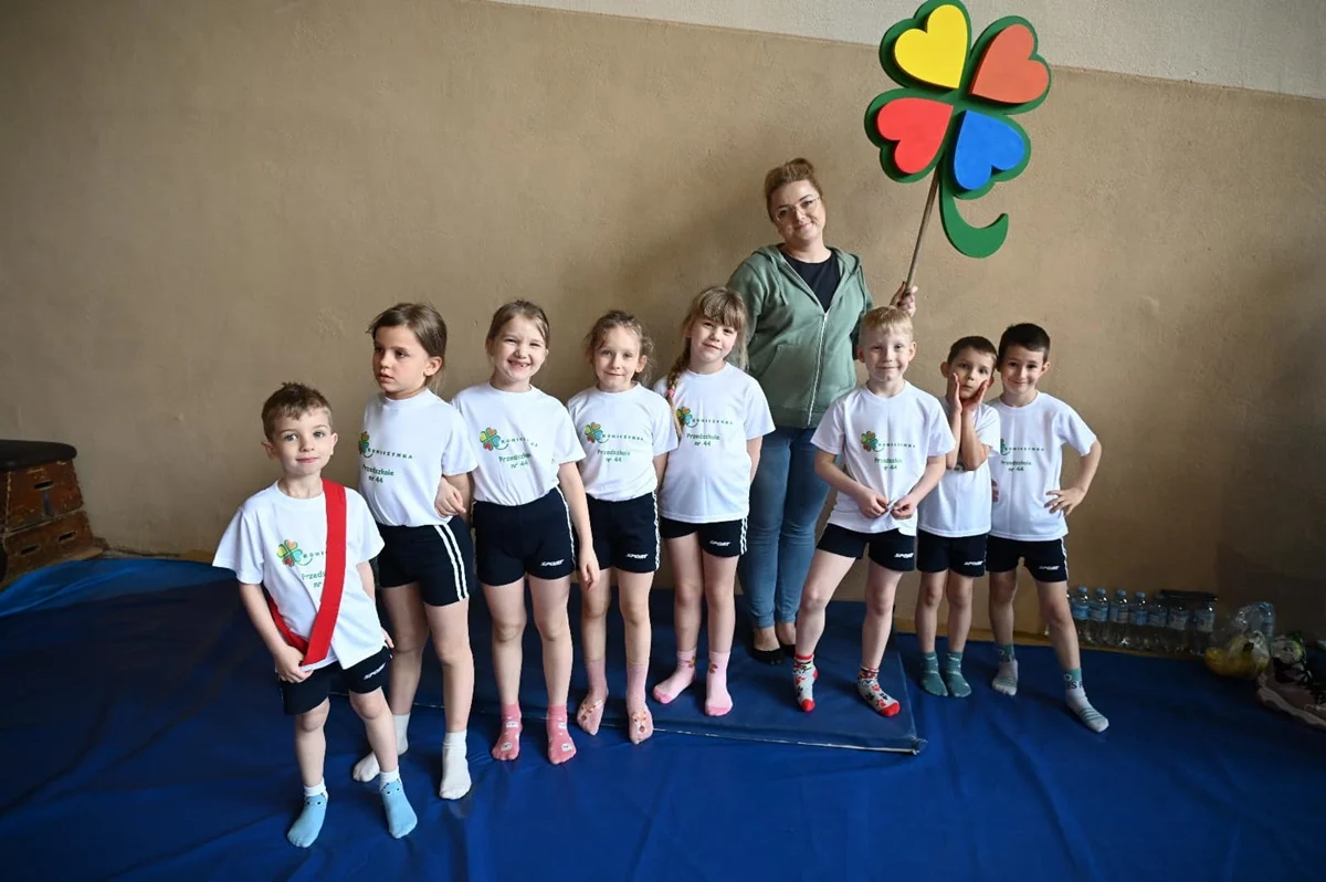 Uśmiechy oraz mobilizacja towarzyszyły dziś wszystkim uczestnikom Olimpiady Sportowej