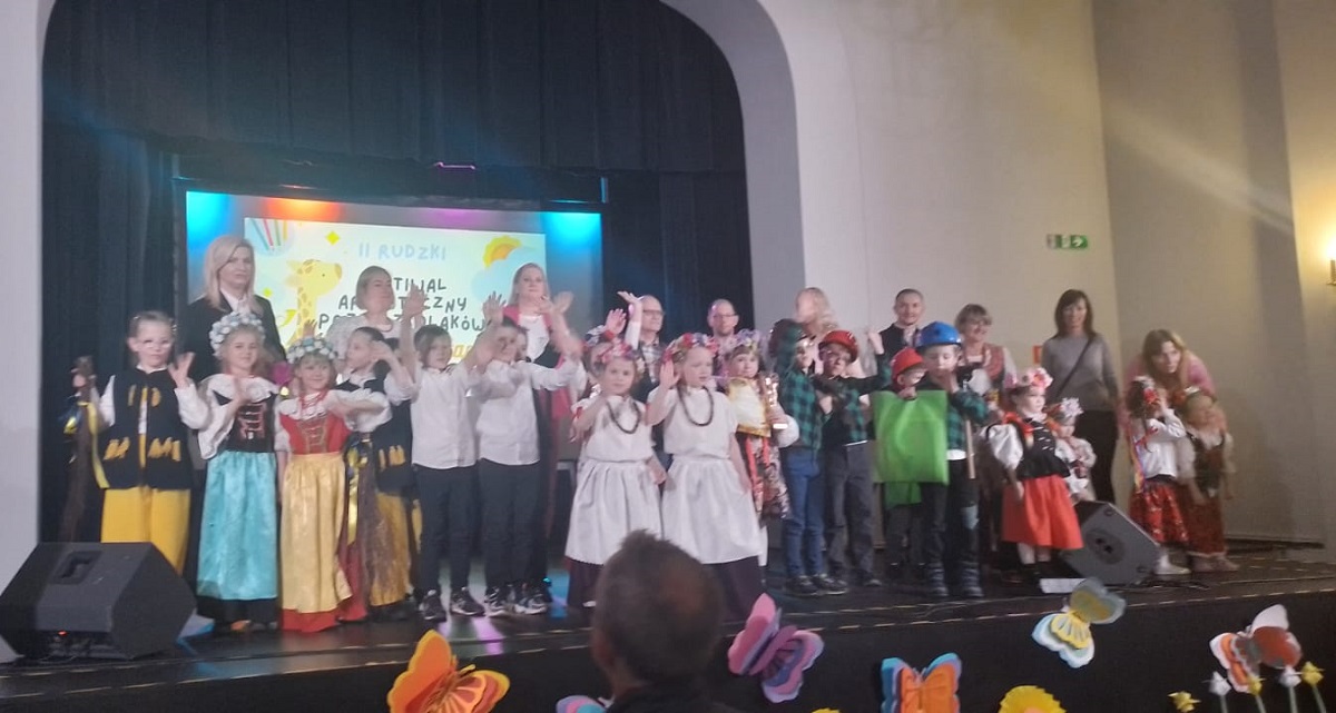 Radosne talenty maluchów! Za nami  II Rudzki Festiwal Artystyczny Przedszkolaków