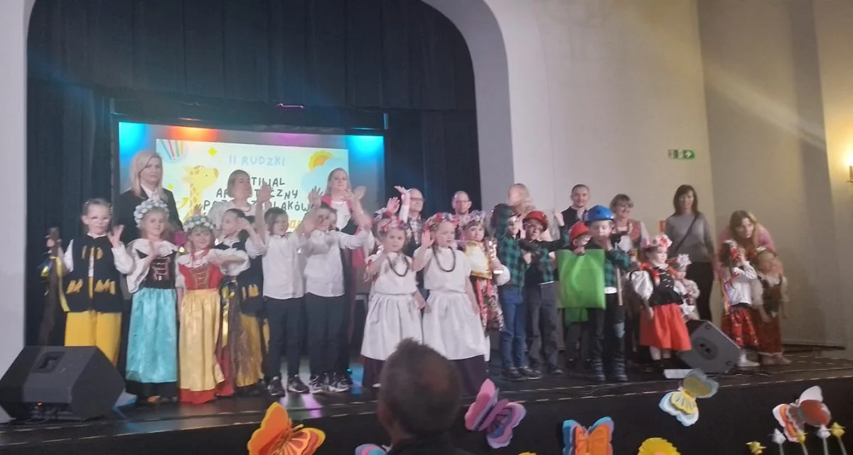 Radosne talenty maluchów! Za nami  II Rudzki Festiwal Artystyczny Przedszkolaków