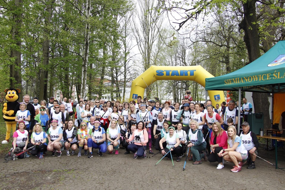 Sportowe powitanie wiosny. Bieg Wiosny i Nordic Walking w Siemianowicach Śląskich