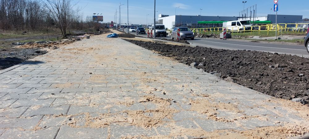 Powstaje połączenie pieszo-rowerowe przecinające drogę wojewódzką nr 911