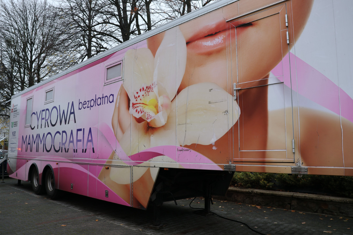 Bezpłatna mammografia dla kobiet w wieku 45-74 lata