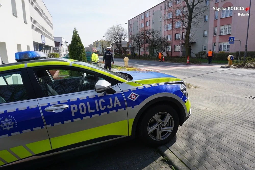 Działania "Bezpieczny Pieszy" w Rybniku