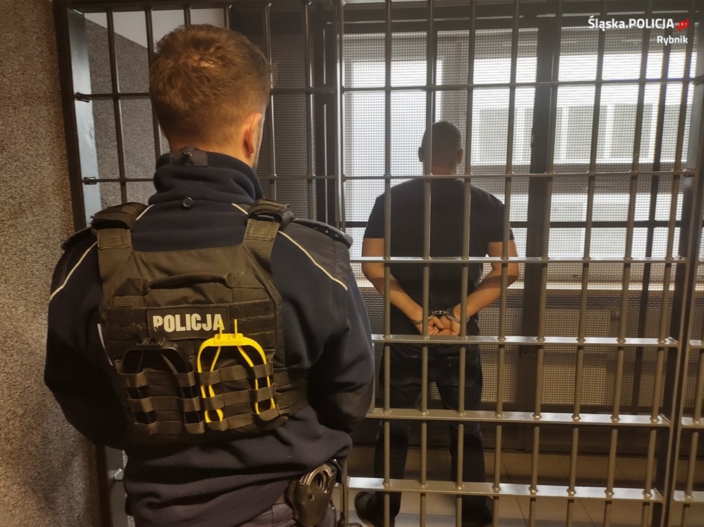 Tymczasowy areszt za kradzież rozbójniczą oraz zniszczenie mienia w Rybniku