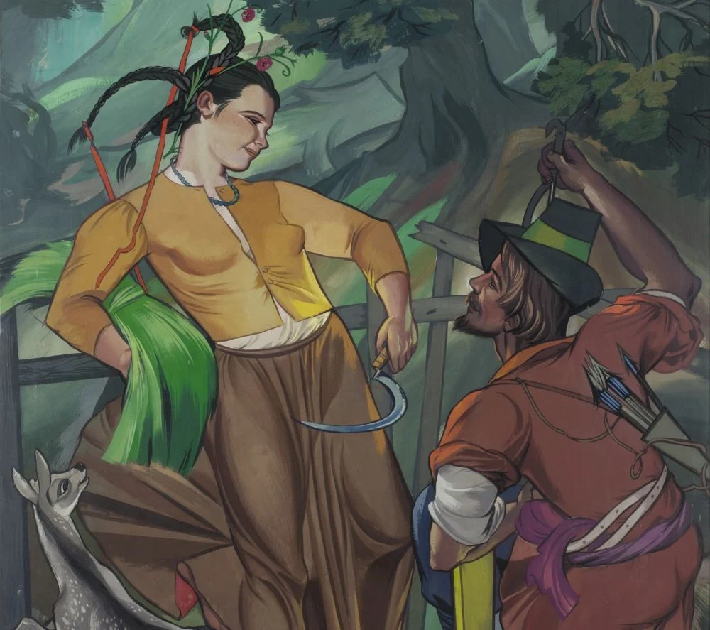 Kwietniowe spotkania ze sztuką Zofii Stryjeńskiej pt. "Tajemnicze i radosne opowieści"