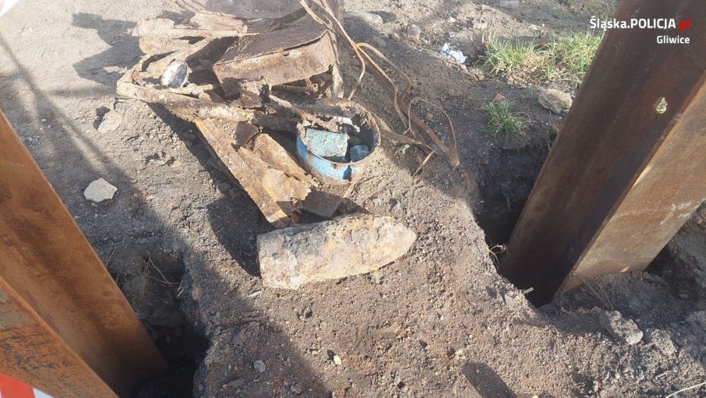 Niewybuch w centrum Gliwic! Pociskiem zajmą się saperzy