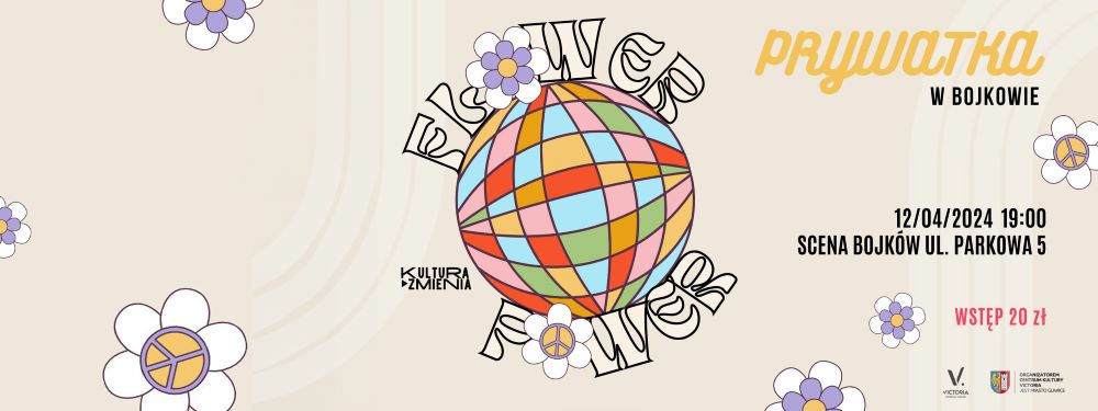 Flower Power, prywatka w Bojkowie! Impreza w rytmie lat 60' i 70'