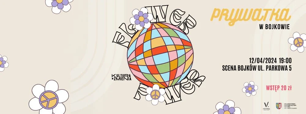 Flower Power, prywatka w Bojkowie! Impreza w rytmie lat 60' i 70'