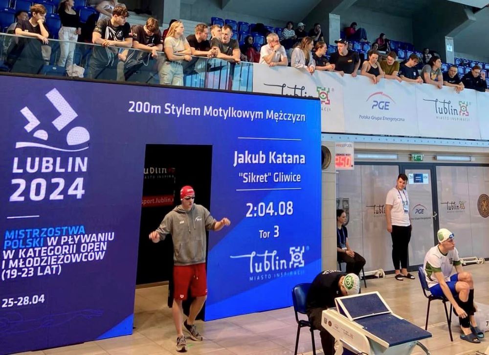 Jakub Katana z kwalifikacją na Mistrzostwa Europy Juniorów w pływaniu