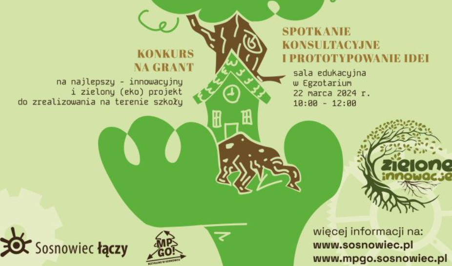 Zielone Innowacje w Sosnowcu. Konkurs dla uczniów